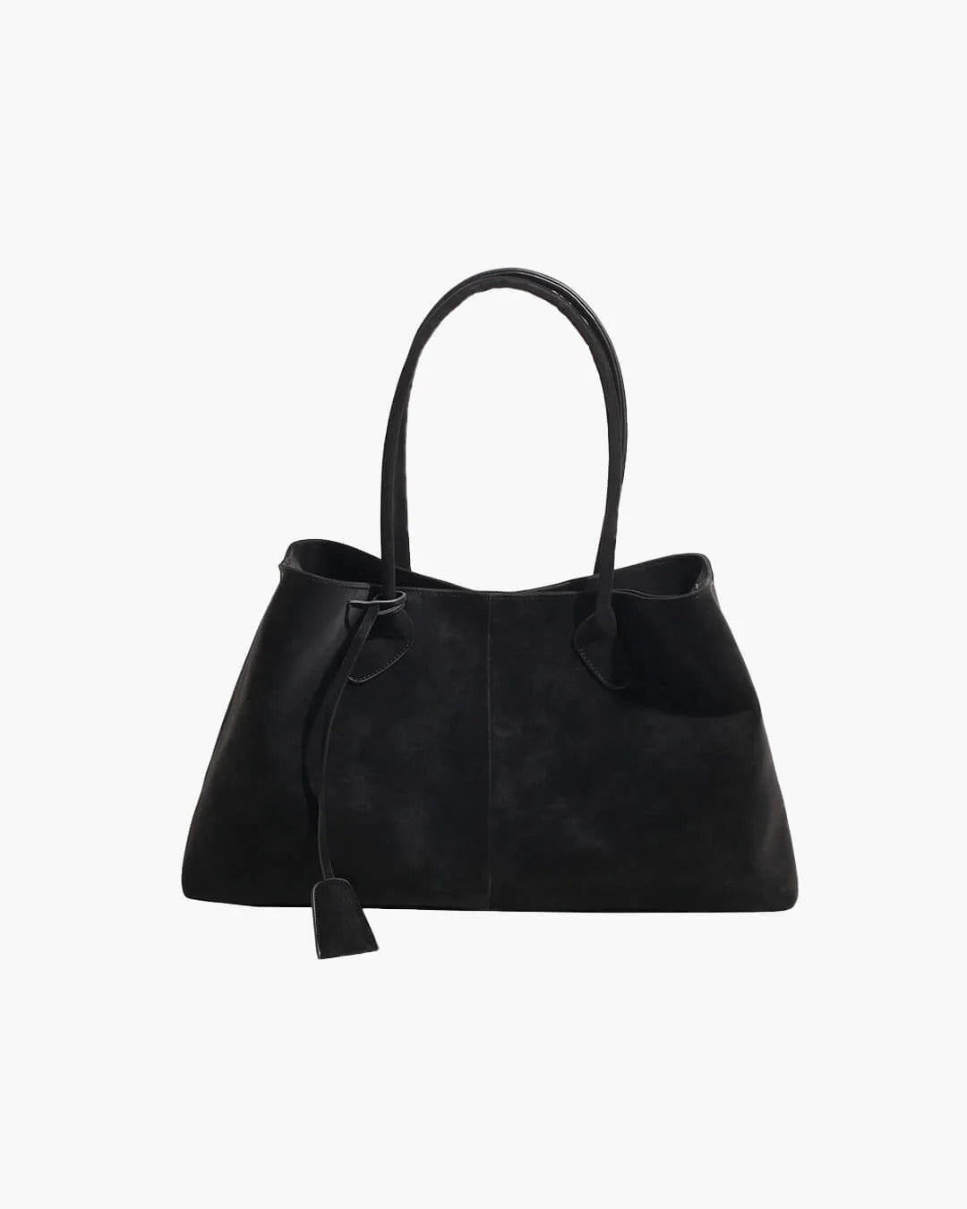 Suede Two Handle Tote Bag for Women