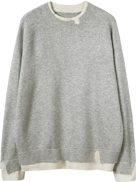 Oversized Knitted Jumper for Women