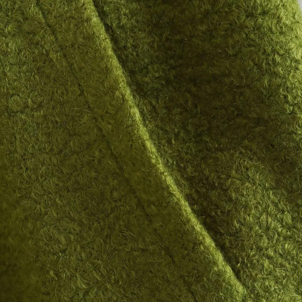 Oversized High Neck Bomber Jacket for Women