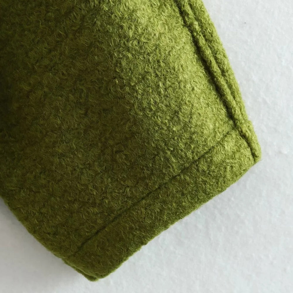 Oversized High Neck Bomber Jacket for Women