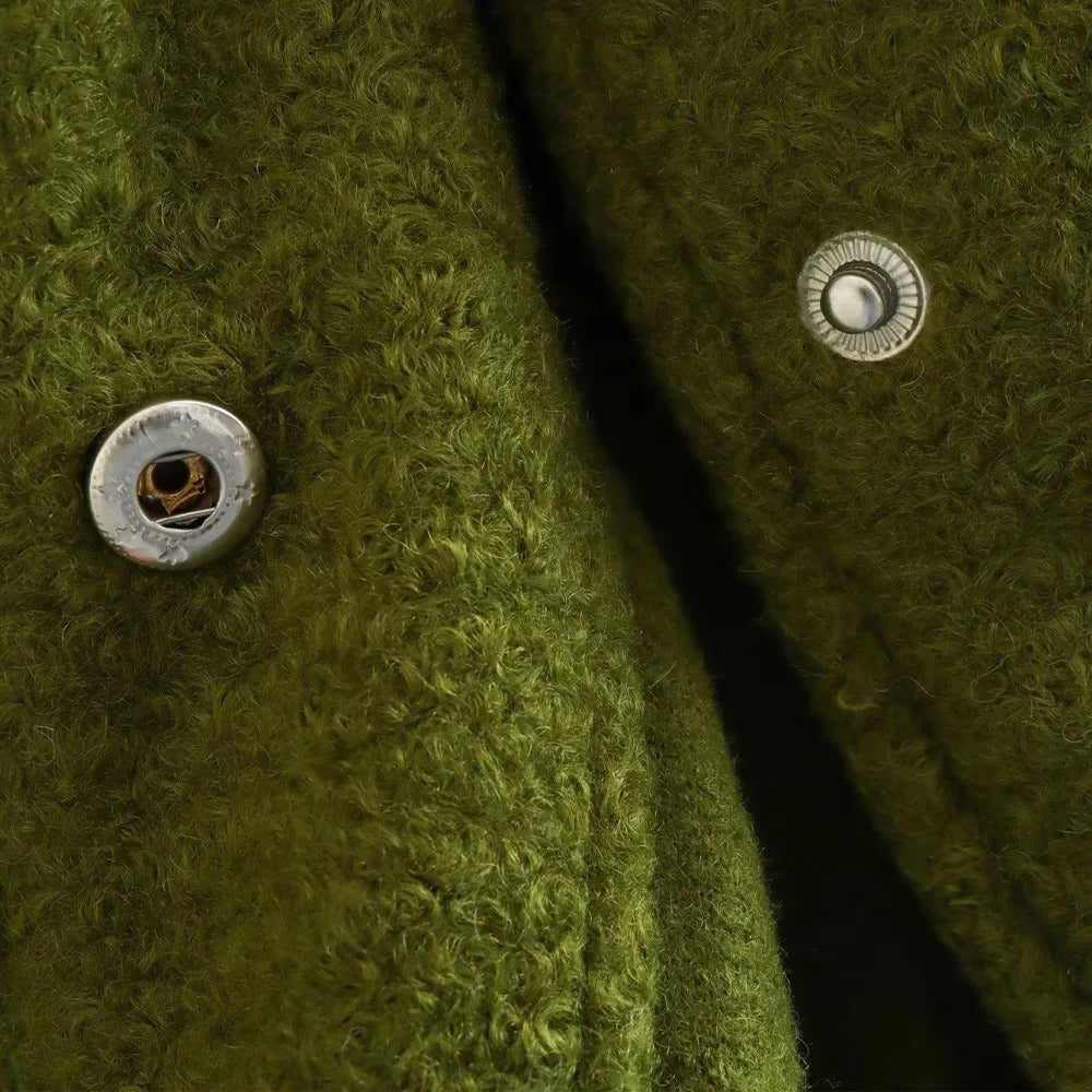 Oversized High Neck Bomber Jacket for Women