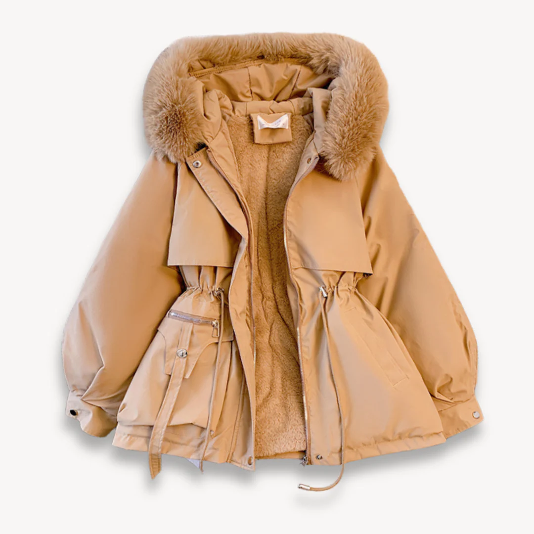 Winter Parka with Hood for Women