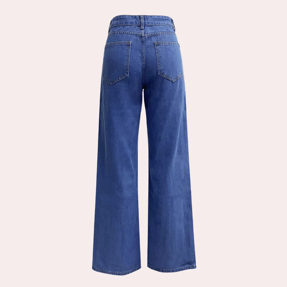 High Waisted Straight Leg Jeans for Women