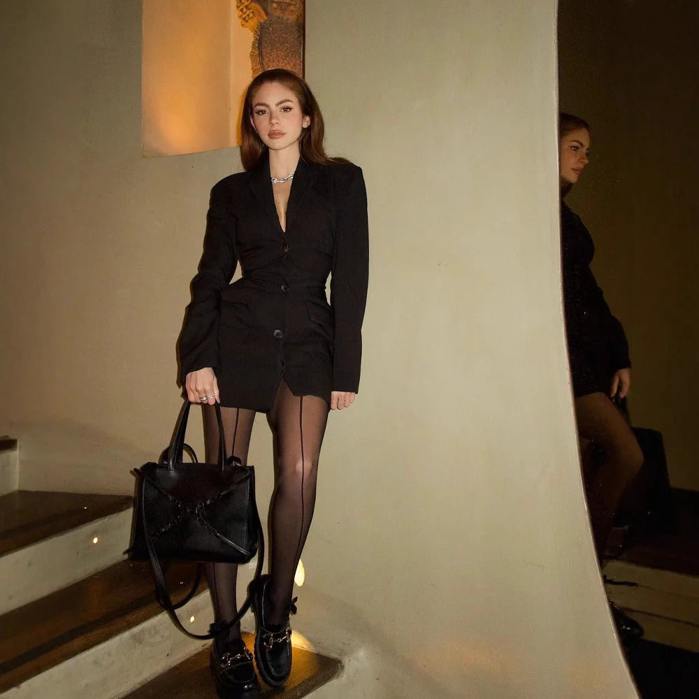 Tailored Long Blazer for Women