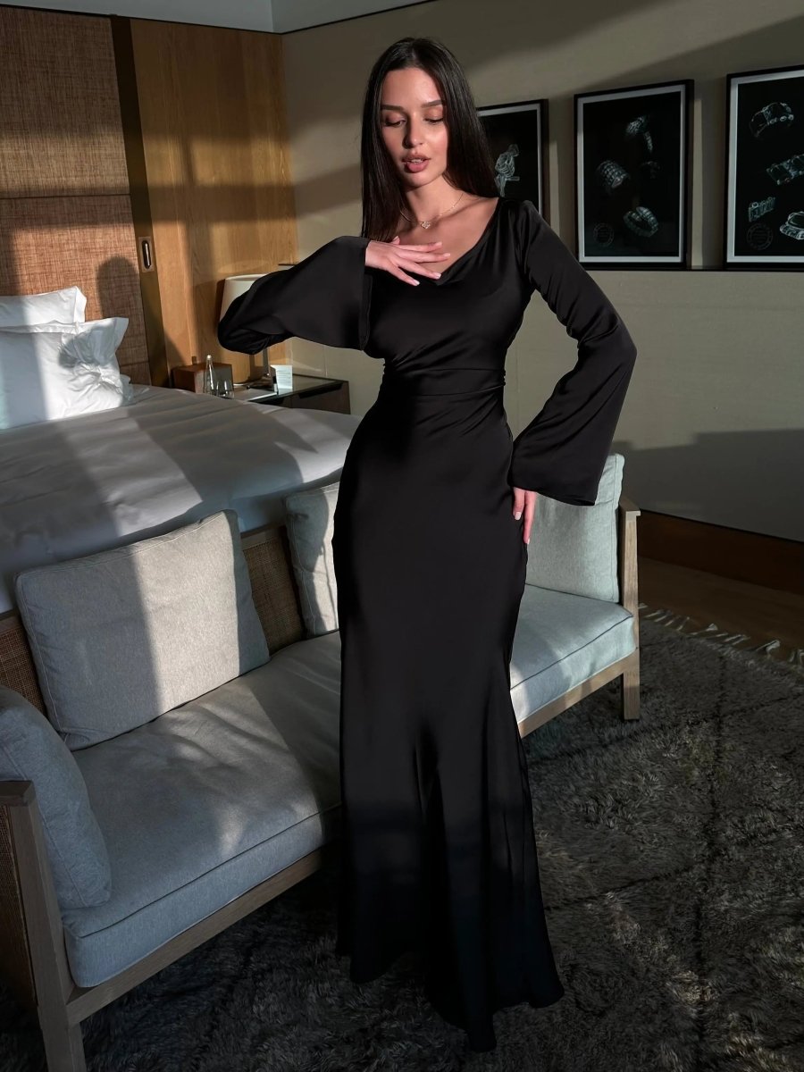 Long Sleeve Maxi Dress for Women