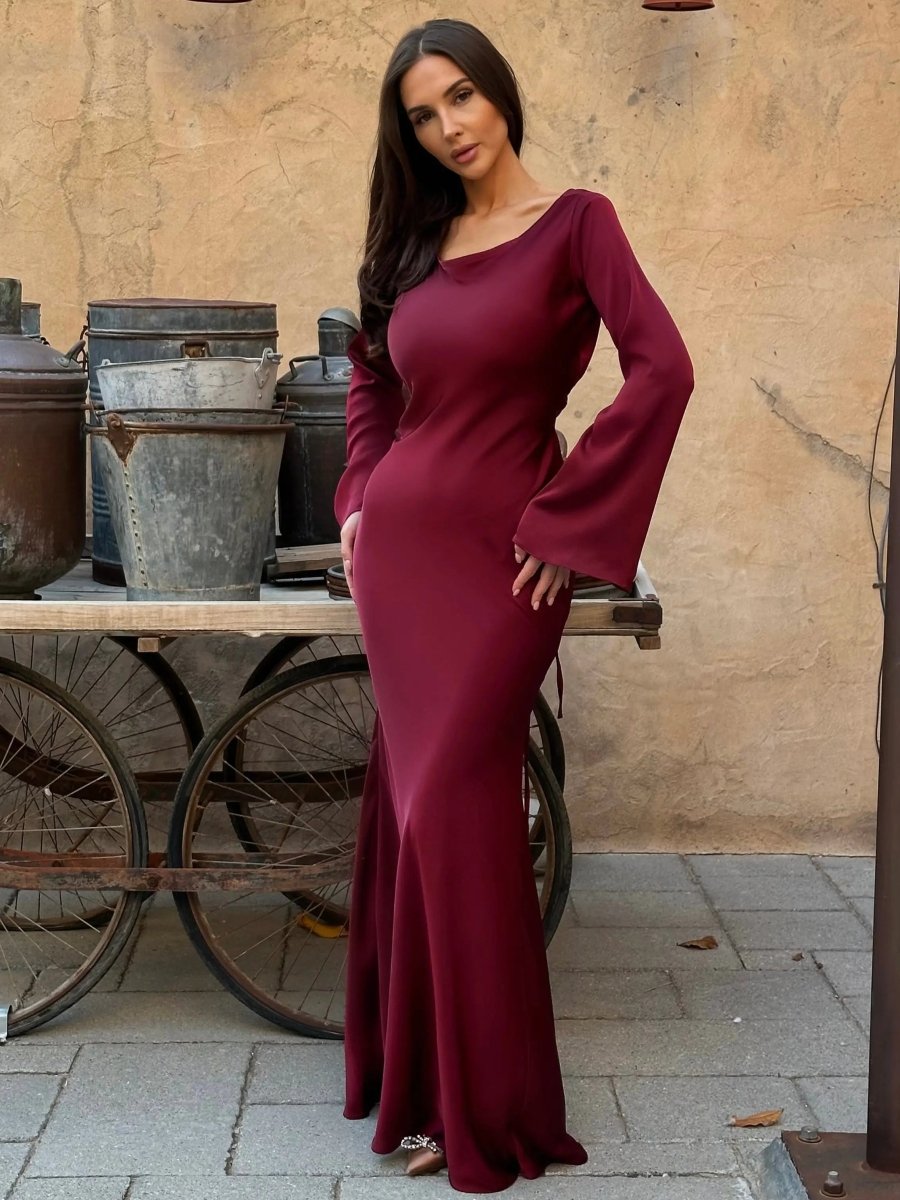 Long Sleeve Maxi Dress for Women