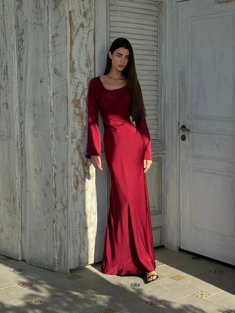 Long Sleeve Maxi Dress for Women