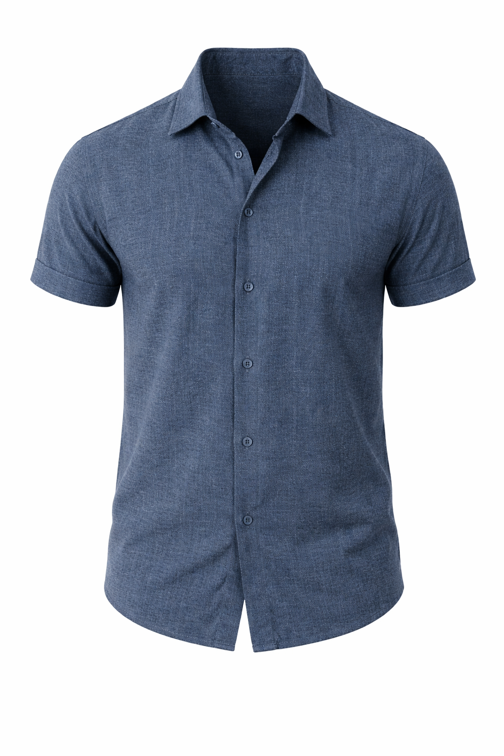 Linen Short Sleeve Shirt for Men