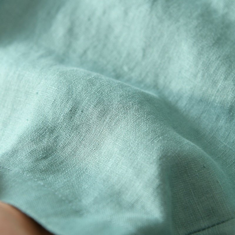 Linen Relaxed-Fit Drawstring Shorts for Men