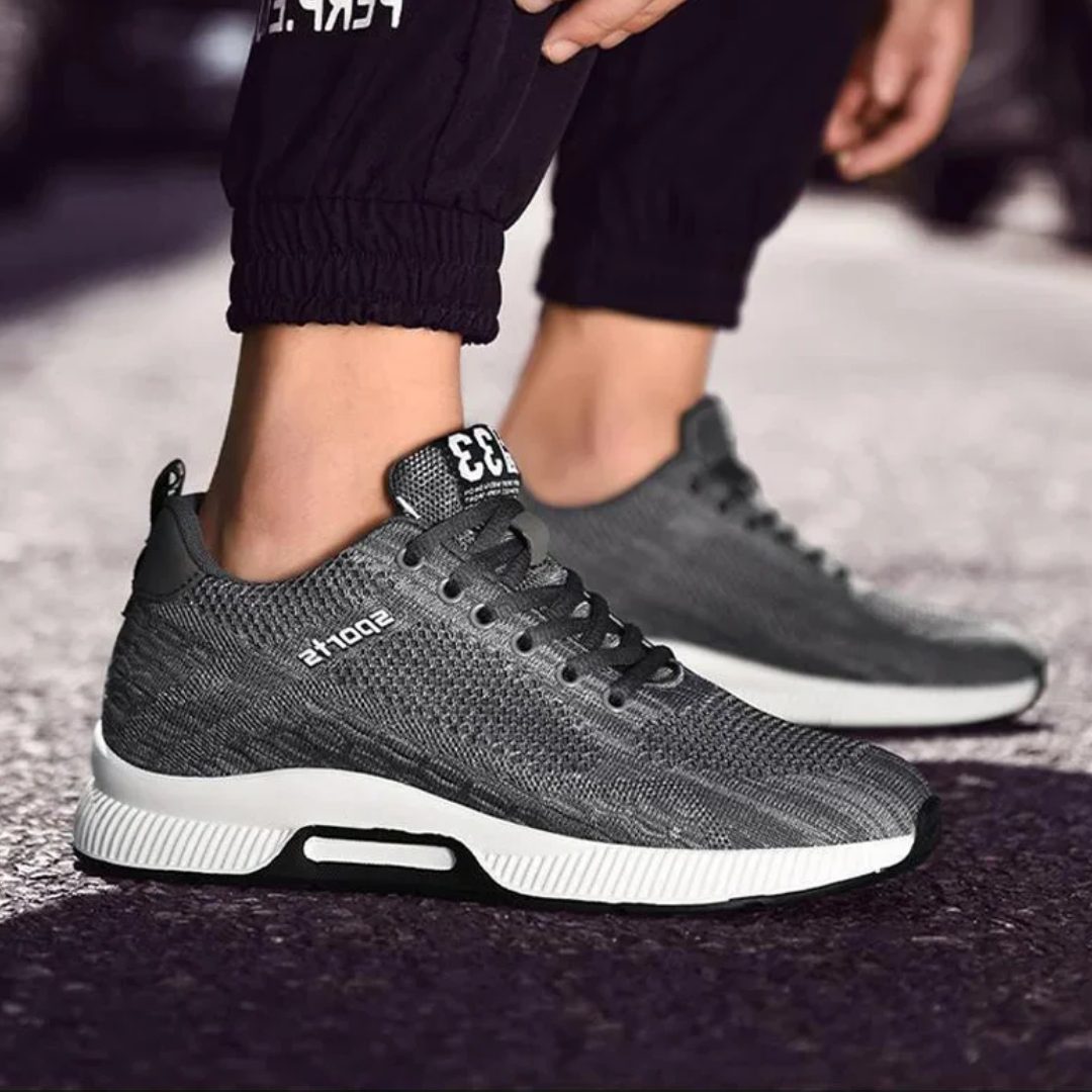 Mesh Lace-Up Trainers for Women - View 13