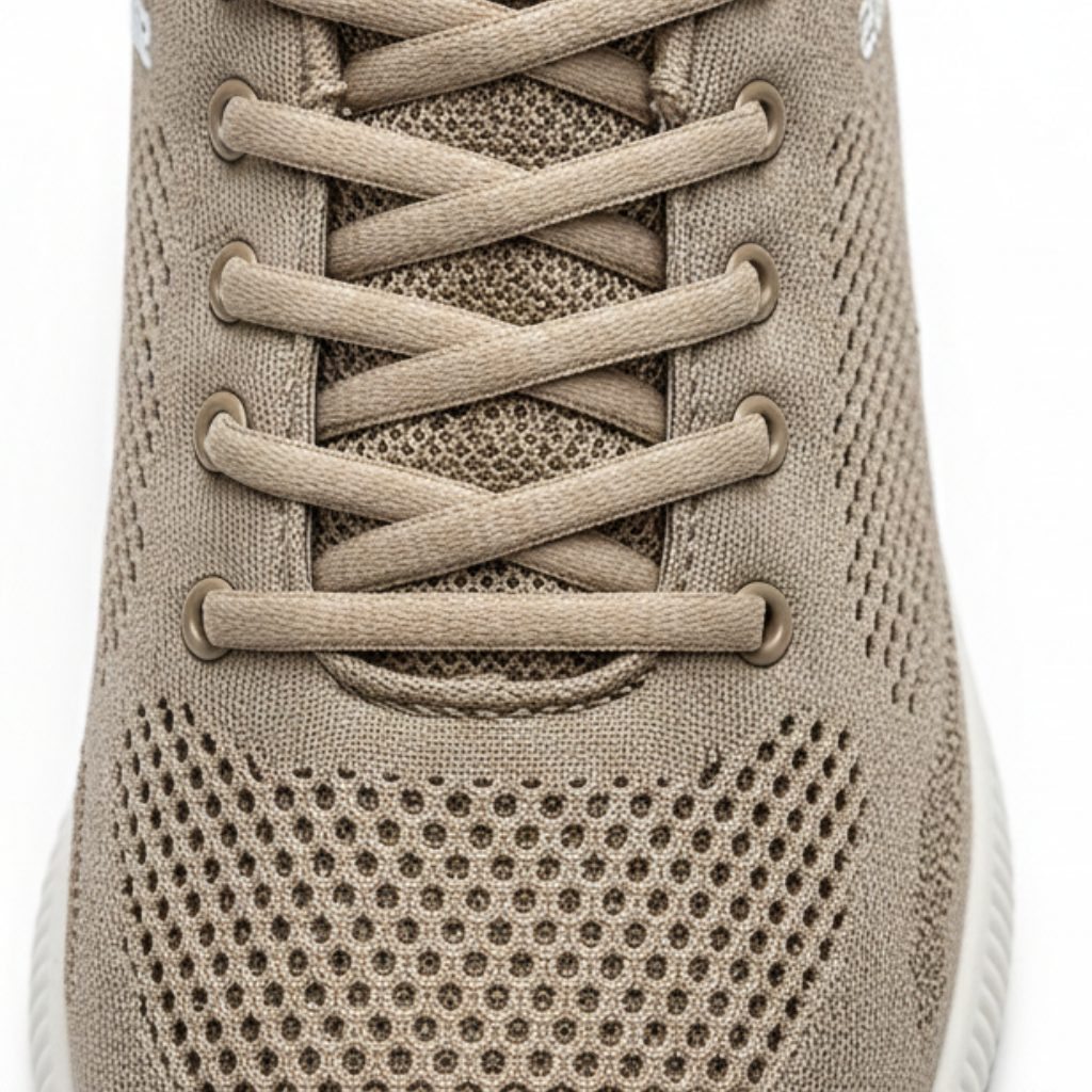 Mesh Lace-Up Trainers for Women - View 5