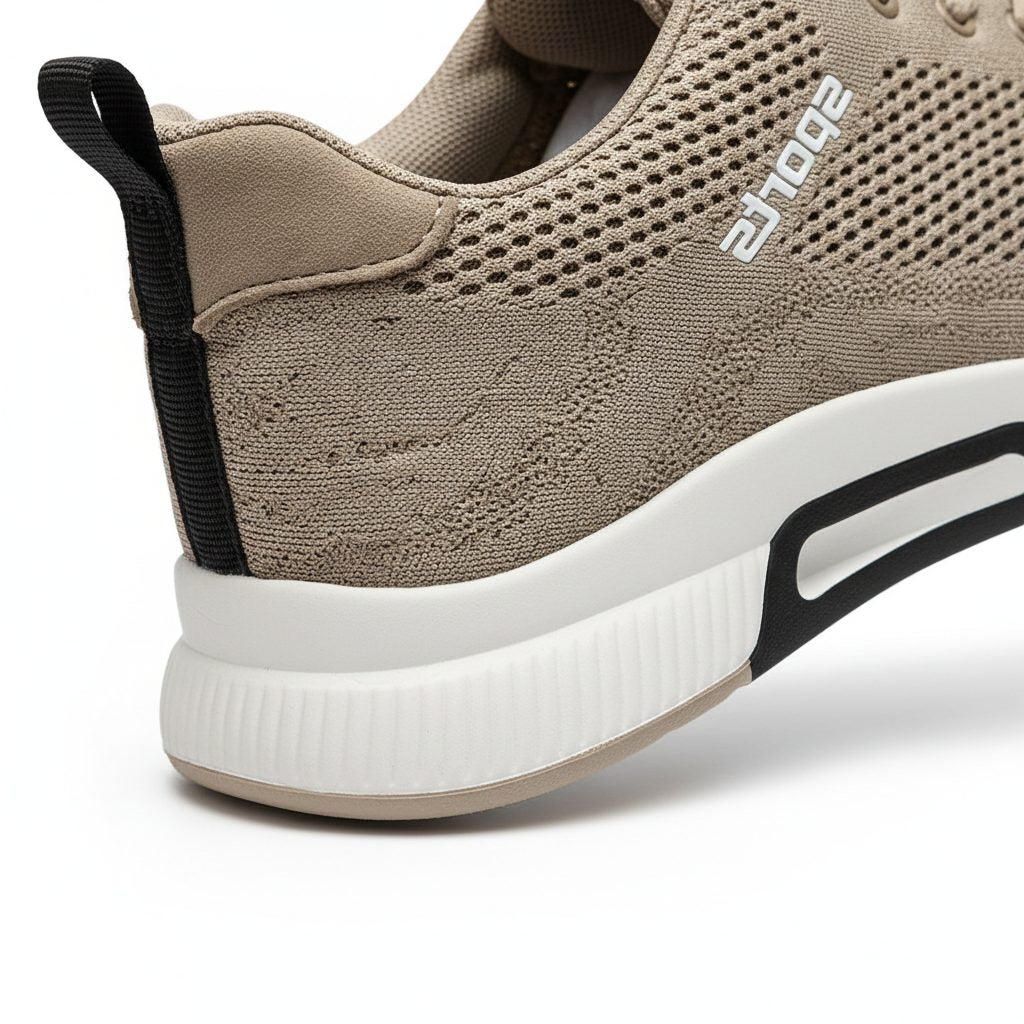 Mesh Lace-Up Trainers for Women - View 6