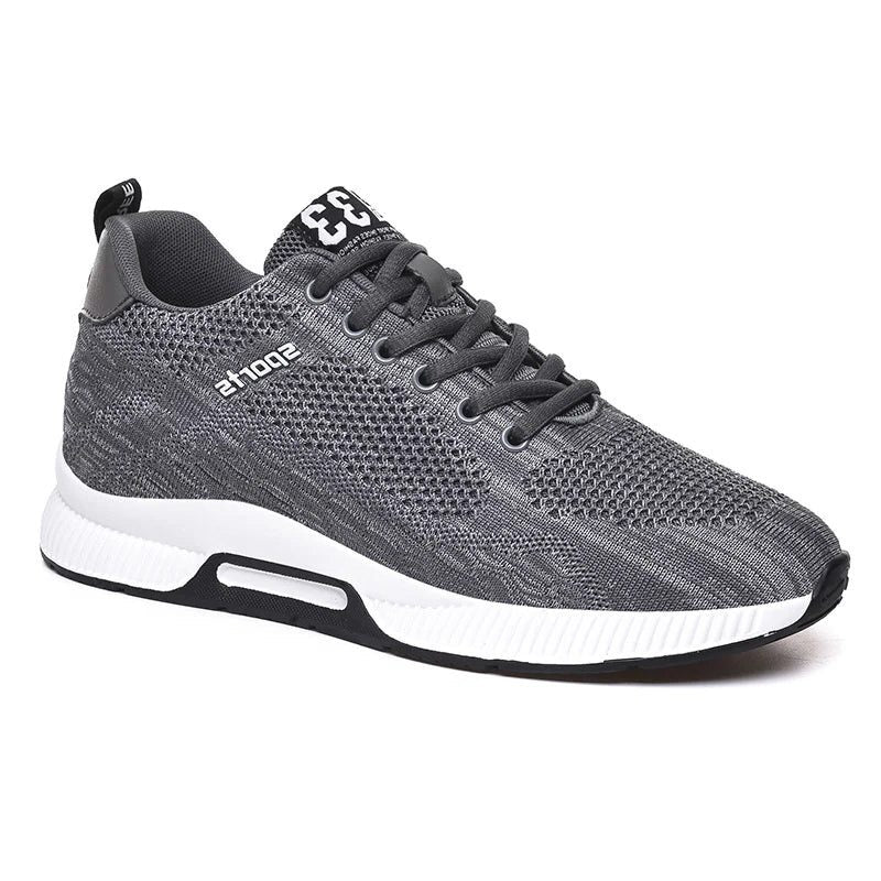 Mesh Lace-Up Trainers for Women - View 9