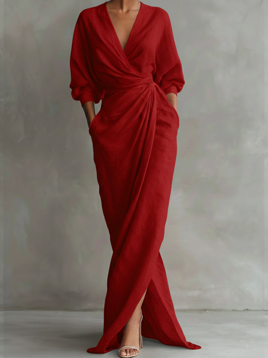Wrap Maxi Dress for Women