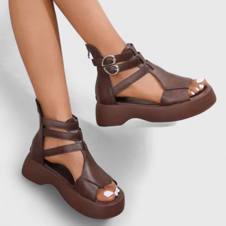 Platform Ankle Strap Sandals for Women