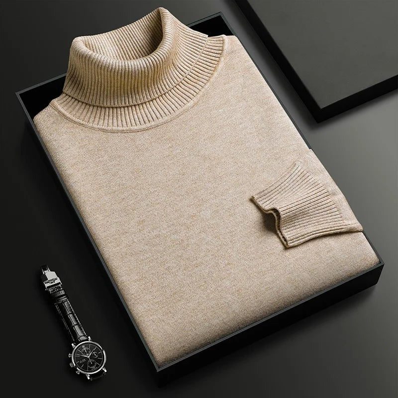 Roll Neck Long Sleeve Jumper for Women