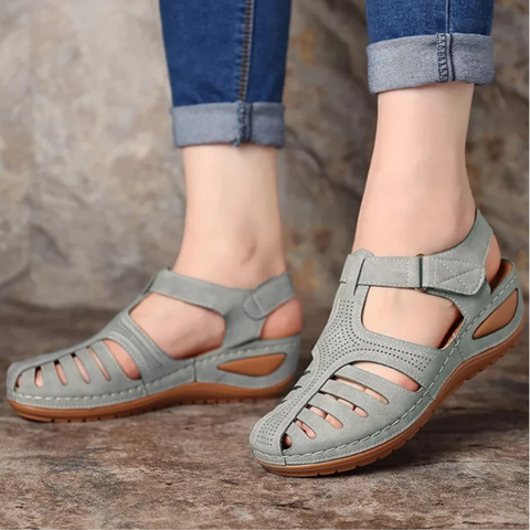 Wedge Sandals With Cutouts for Women