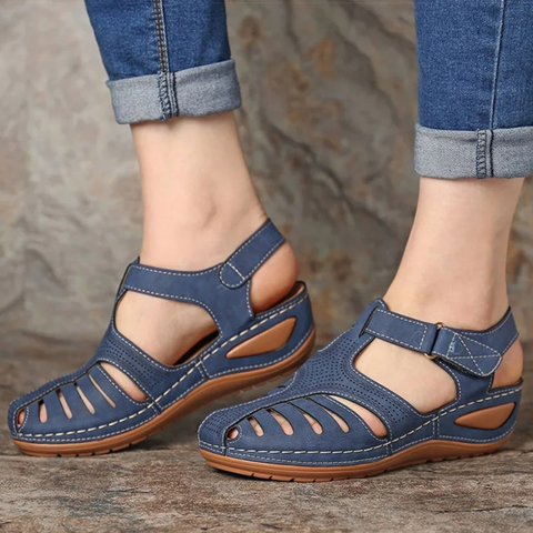 Wedge Sandals With Cutouts for Women