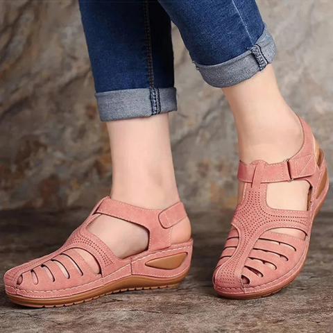 Wedge Sandals With Cutouts for Women