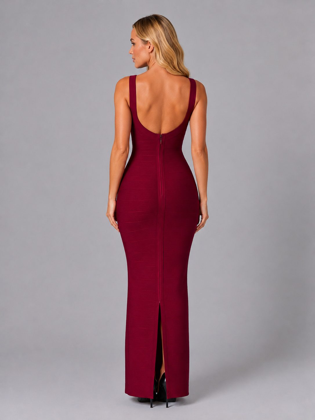 Scoop Neck Sleeveless Maxi Dress for Women - View 2