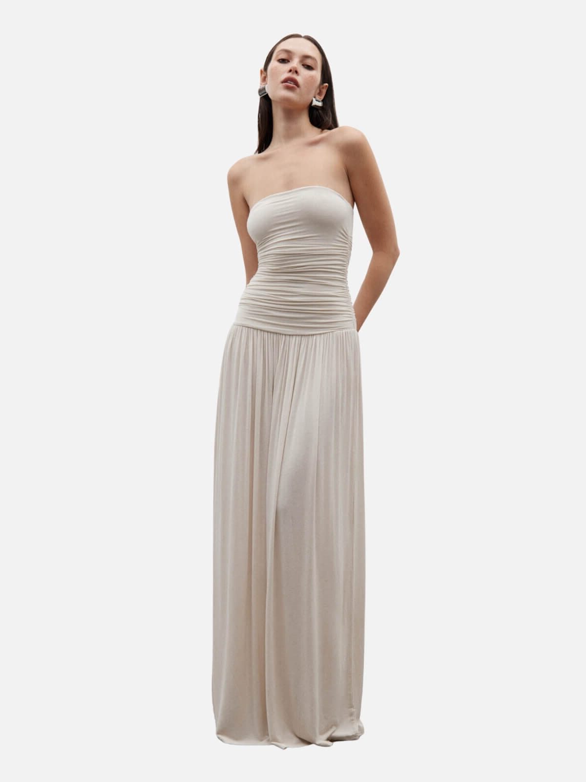 Strapless Maxi Dress for Women - View 4