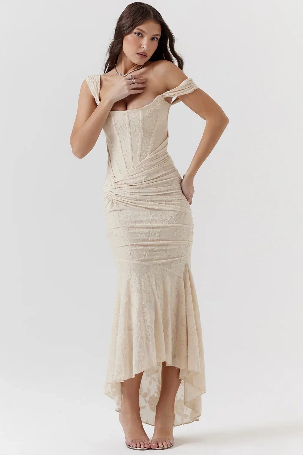Wedding Guest Wrap Midi Dress for Women - View 24