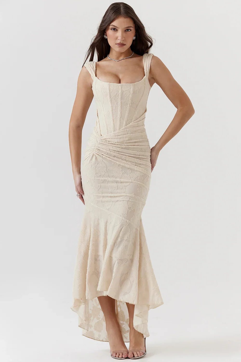 Wedding Guest Wrap Midi Dress for Women - View 23