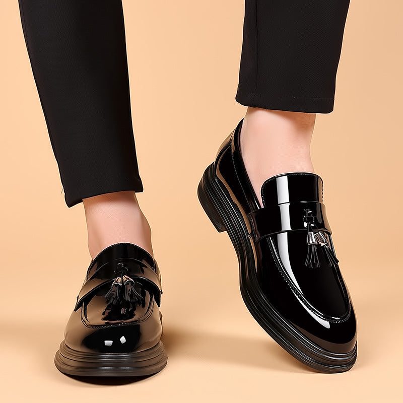 Tassel Loafer with Platform Sole for Men