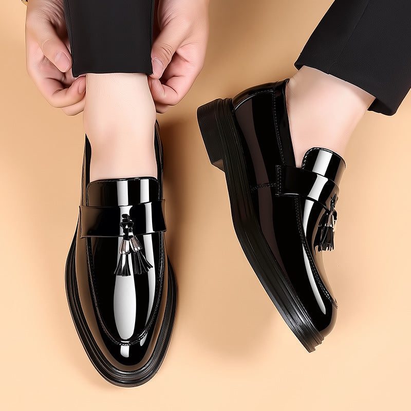 Tassel Loafer with Platform Sole for Men - View 3