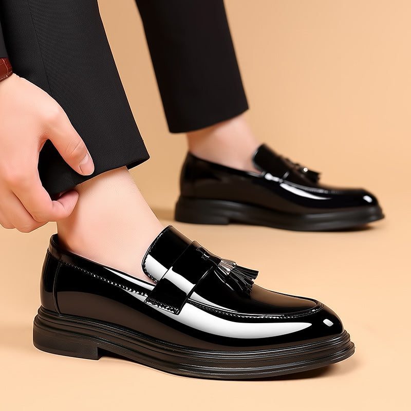 Tassel Loafer with Platform Sole for Men - View 2