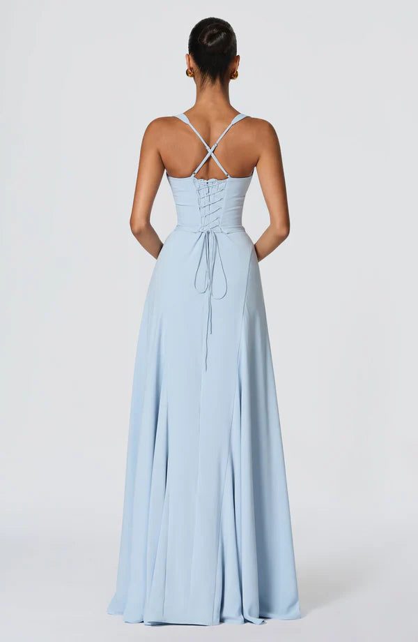 Sweetheart Wedding Guest Maxi Dress for Women - View 8