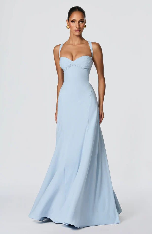 Sweetheart Wedding Guest Maxi Dress for Women - View 6