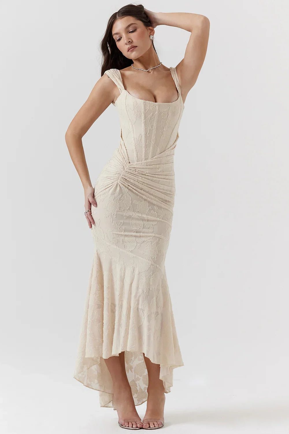 Wedding Guest Wrap Midi Dress for Women - View 22