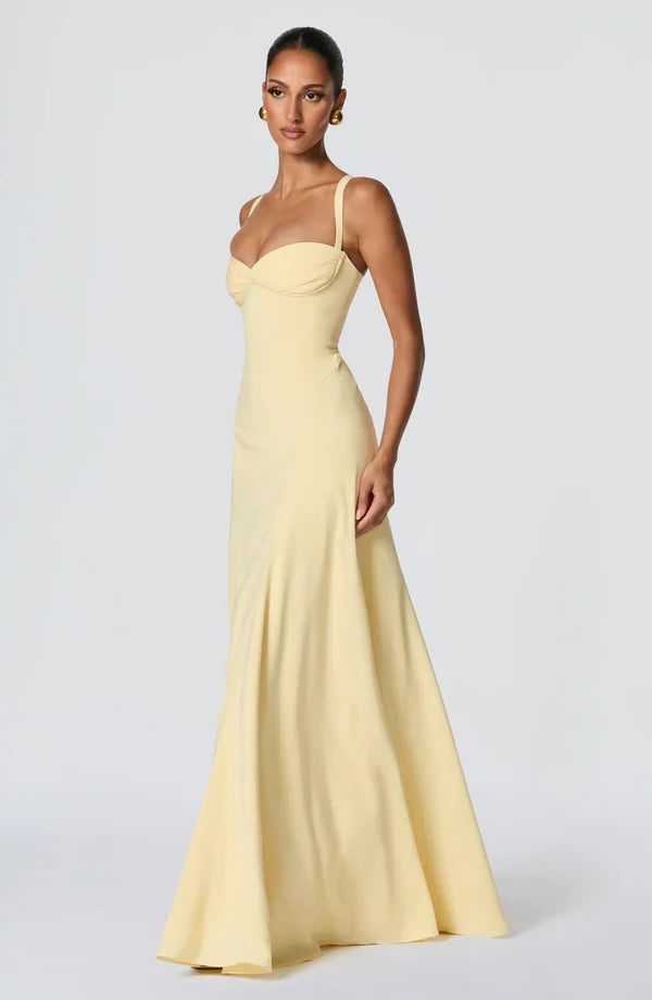 Sweetheart Wedding Guest Maxi Dress for Women - View 2