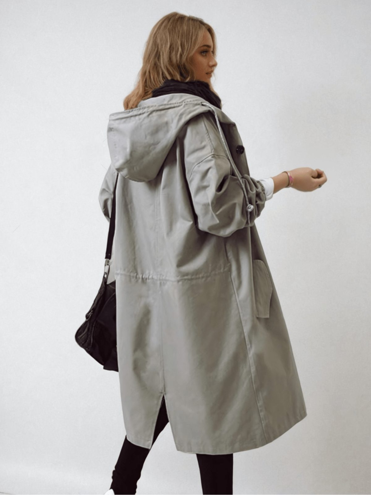 Water-Repellent Trench Coat for Women - View 8