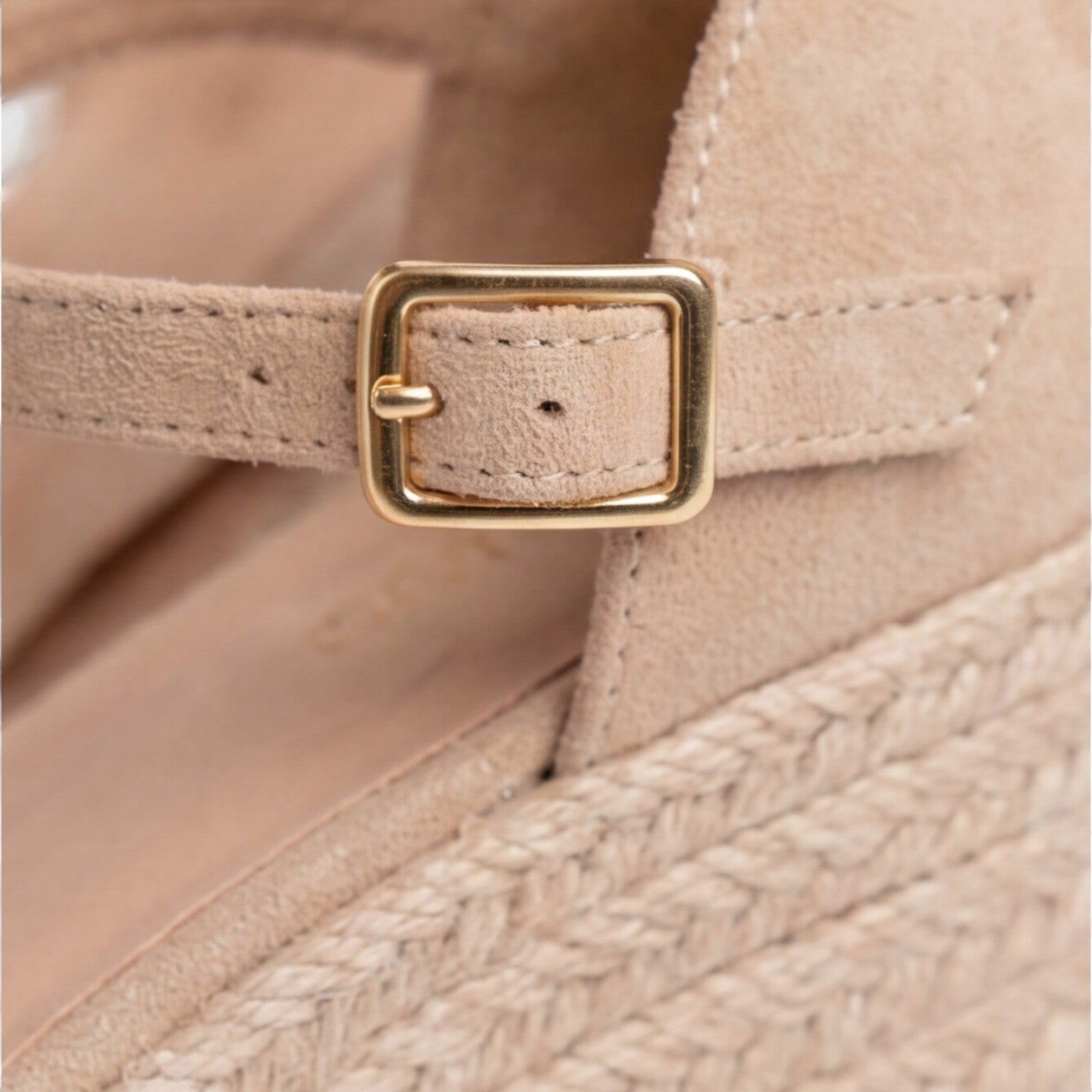 Platform Wedge Espadrille Sandals with Ankle Strap for Women