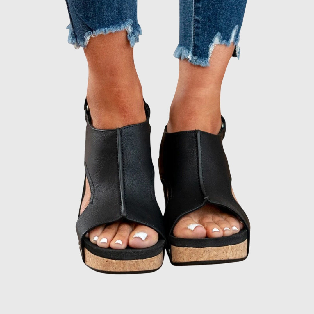 Platform Peep Toe Sandals for Women