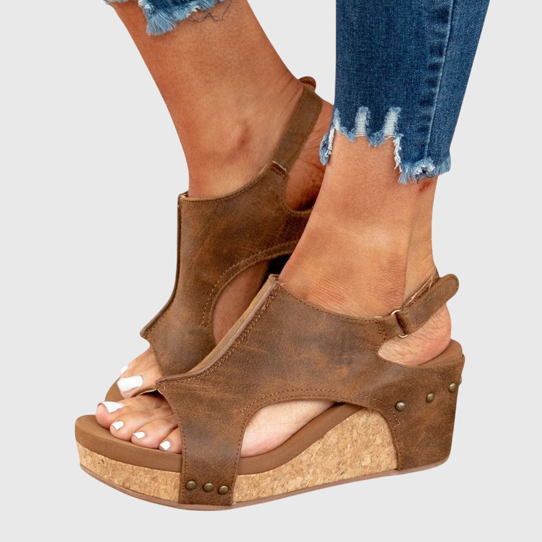 Platform Peep Toe Sandals for Women