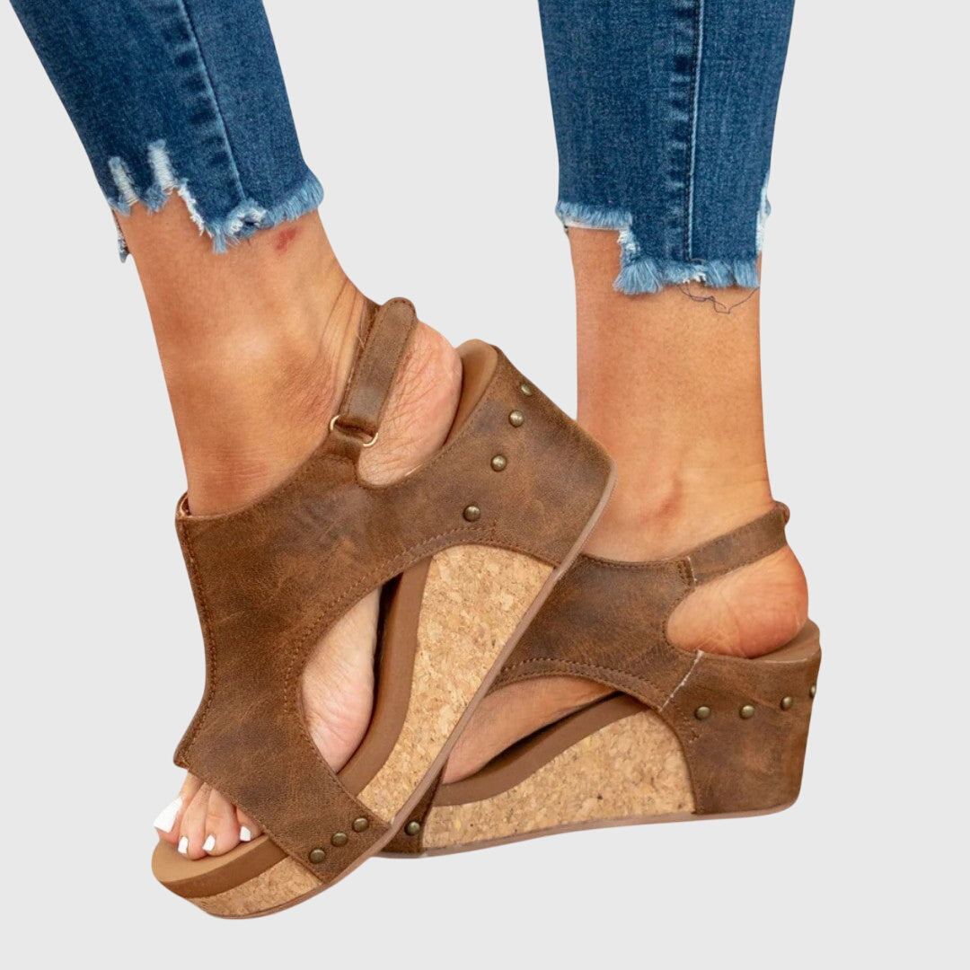 Platform Peep Toe Sandals for Women