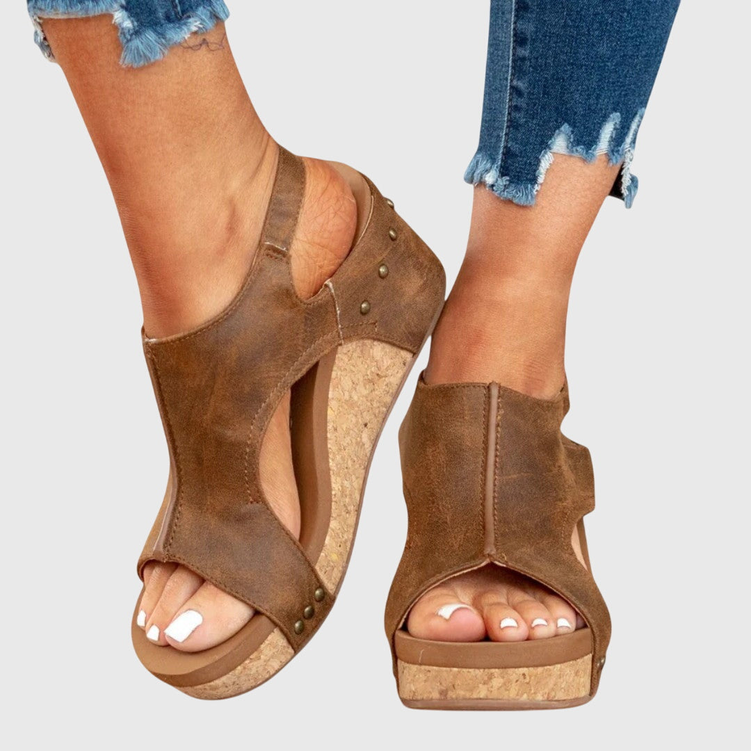 Platform Peep Toe Sandals for Women