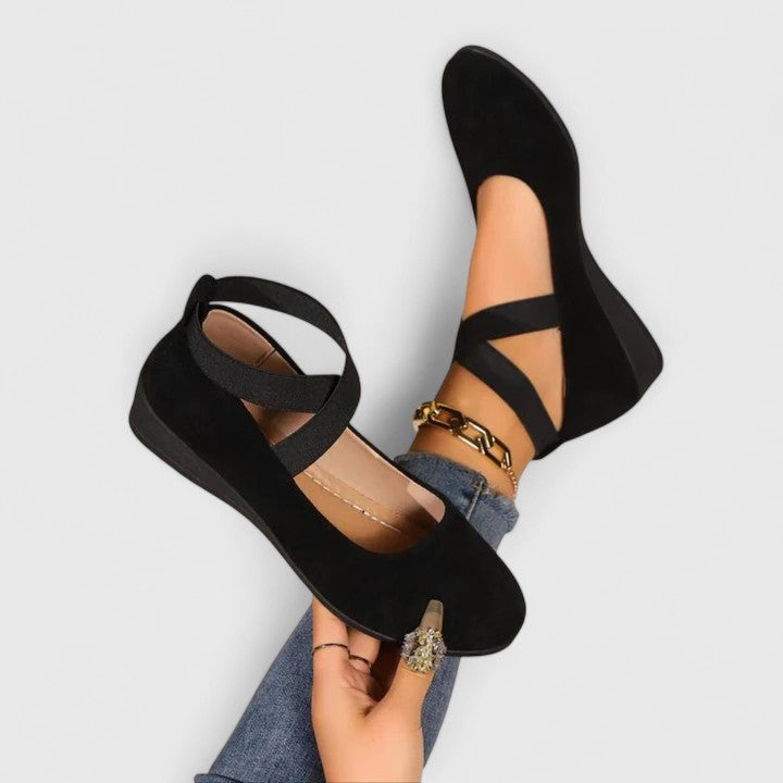 Ankle Strap Platform Heels for Women