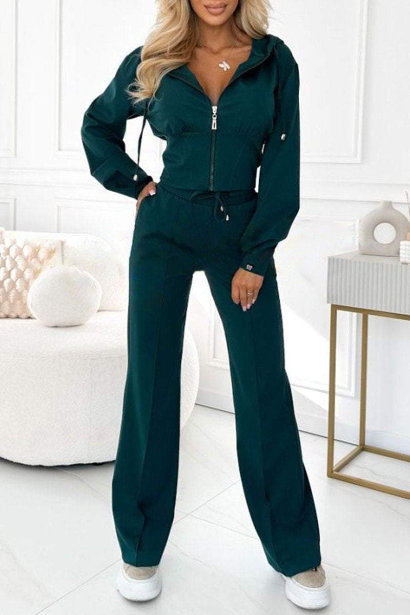Zip-Up Jogging Set for Women - View 5